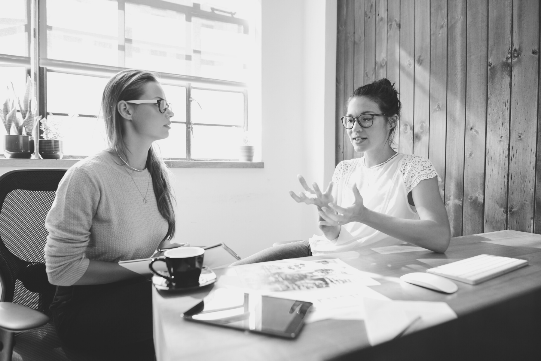 Digital Marketers collaborating on a client project