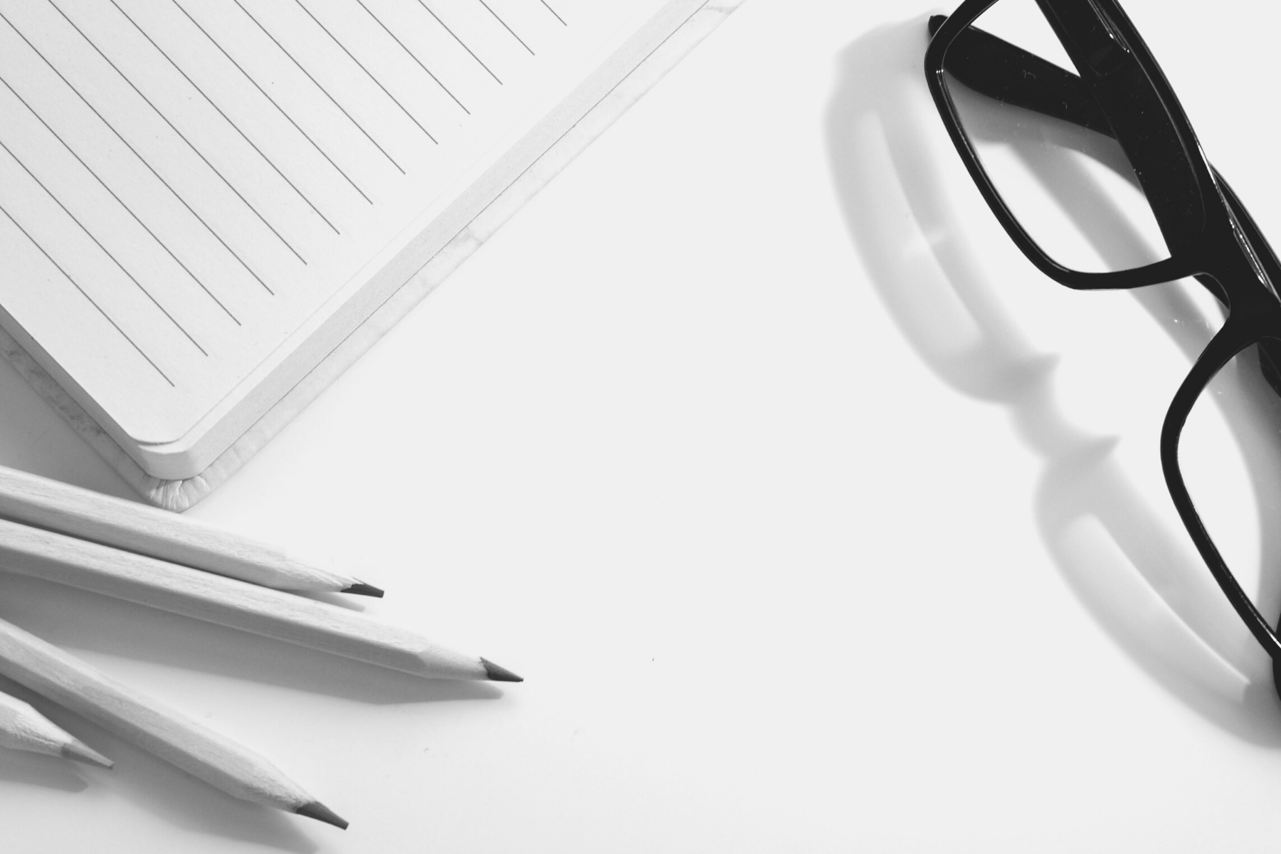 Copywriter's workspace